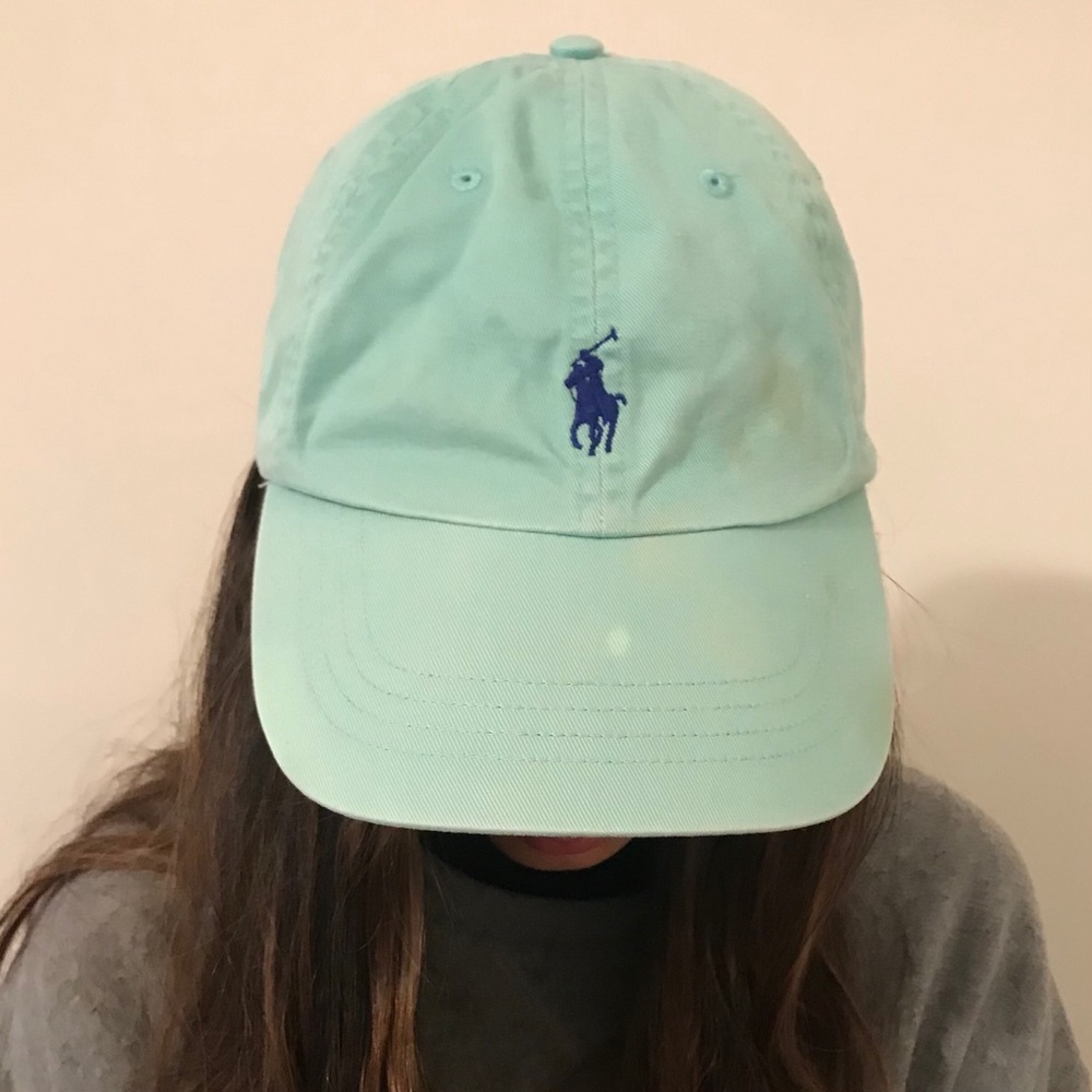 Ralph Lauren teal cap